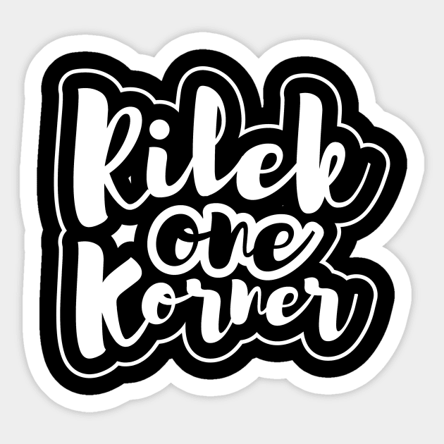 Rilek One Korner Sticker by rolz